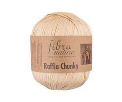 FİBRANATURA RAFFİA CHUNKY KAĞIT İPLİK 100 GR. - Thumbnail