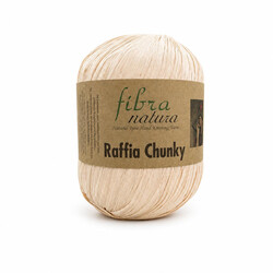FİBRANATURA RAFFİA CHUNKY KAĞIT İPLİK 100 GR. - Thumbnail