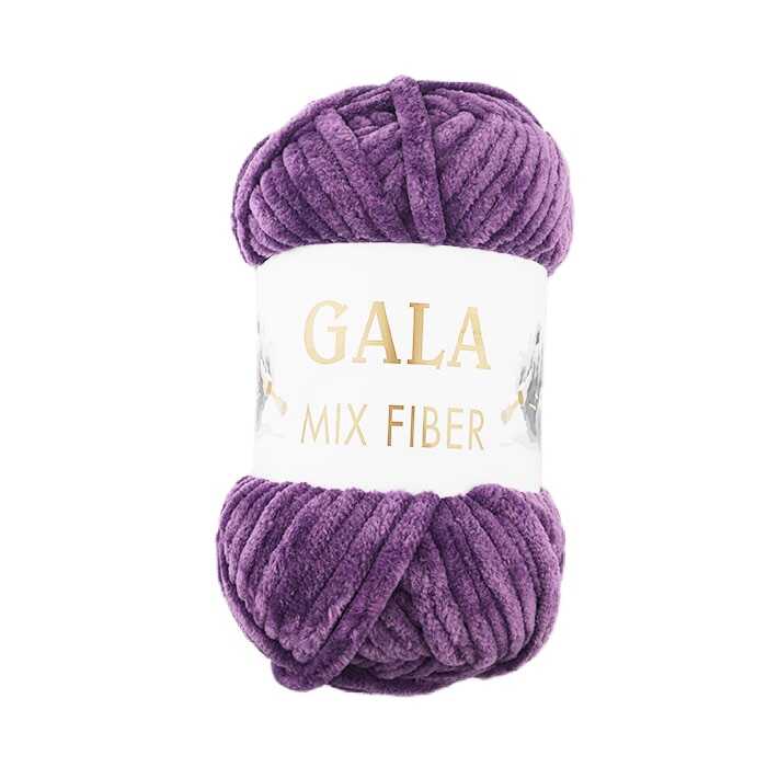 Gala Bursa Chenille Kadife İp 220 Gr. Mor
