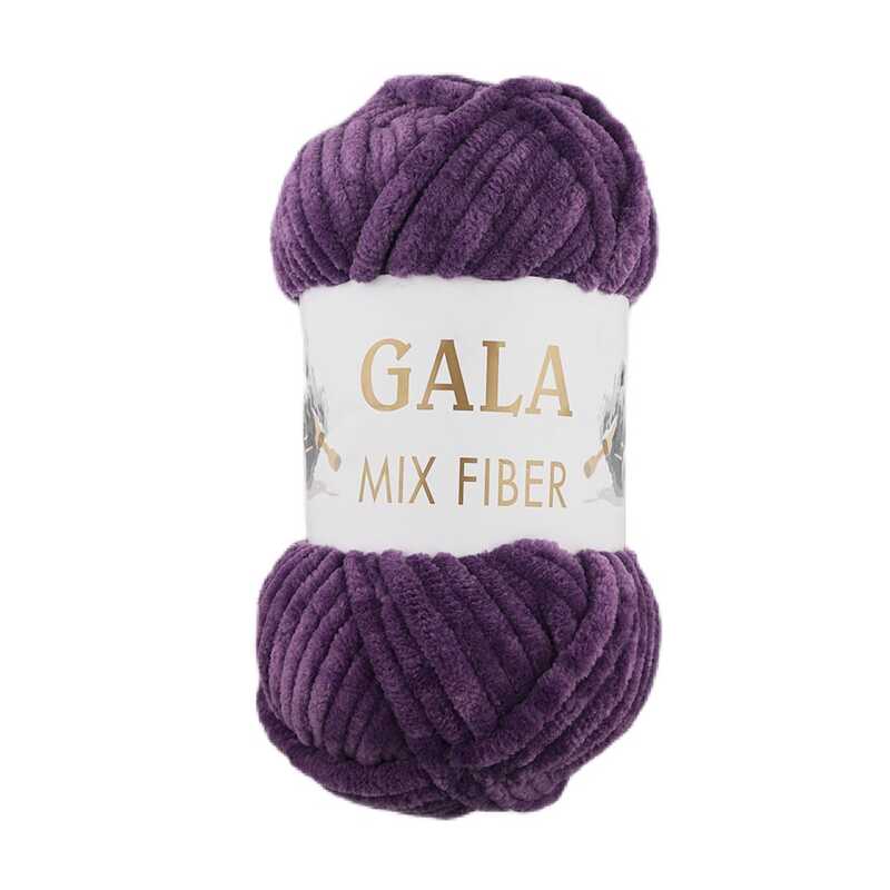 Gala Mıx 275 Gr. Kalın Kadife İp Mor