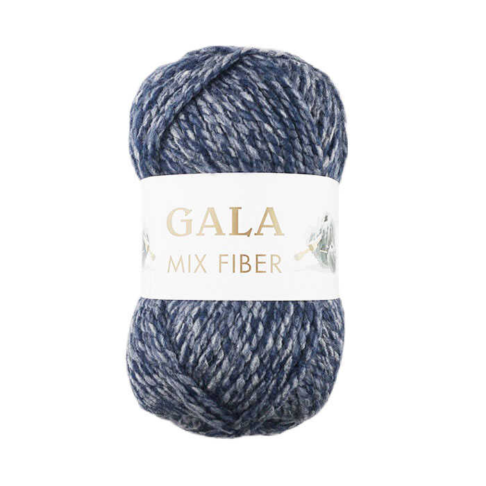 Gala Mıx Akrilik Melange Lacivert İp 100 Gr.