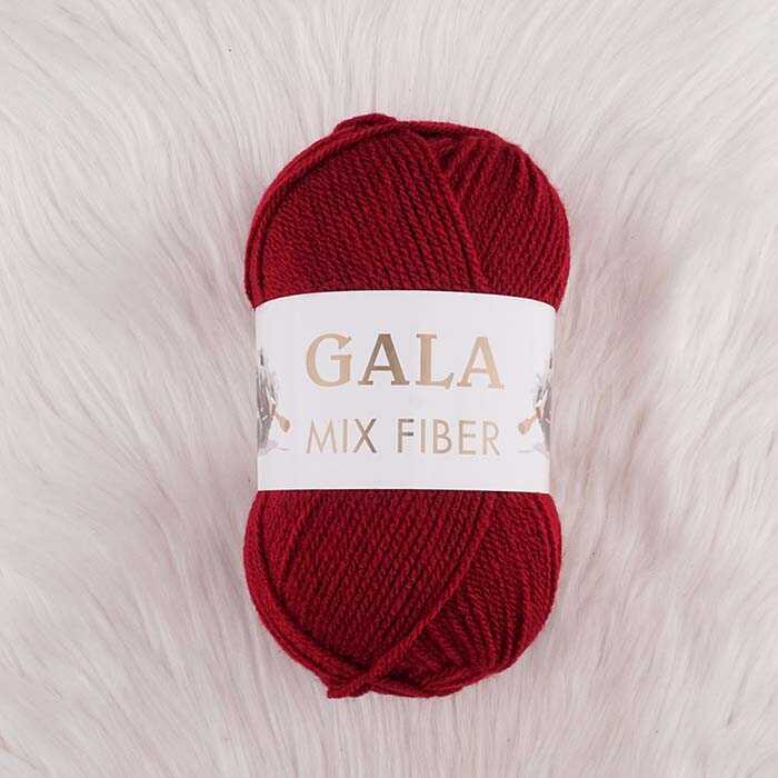 Gala Mıx Bordo Akrilik Örgü İpi 100 Gr