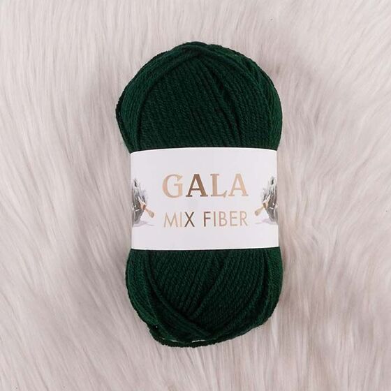 GALA MIX FIBER ACRYLIC EMERALD KNITTING YARN 100 GR