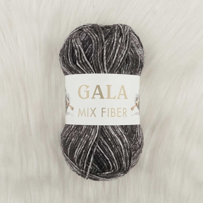 Gala Mıx Fıber Eco Cotton Füme Ebruli Örgü İpi 100 Gr