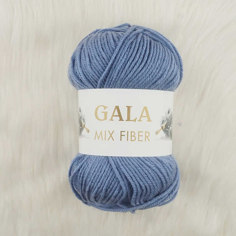 Gala Mıx Fıber Gök Mavi Akrilik Örgü İpi 100 Gr