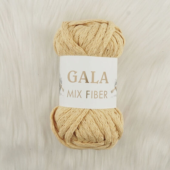 GALA MIX FIBER KALIN SARI AKRİLİK ÖRGÜ İPİ 100 GR