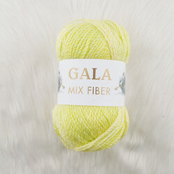GALA MIX - GALA MIX FIBER L.SARI EBRULİ AKRİLİK ÖRGÜ İPİ 100 GR