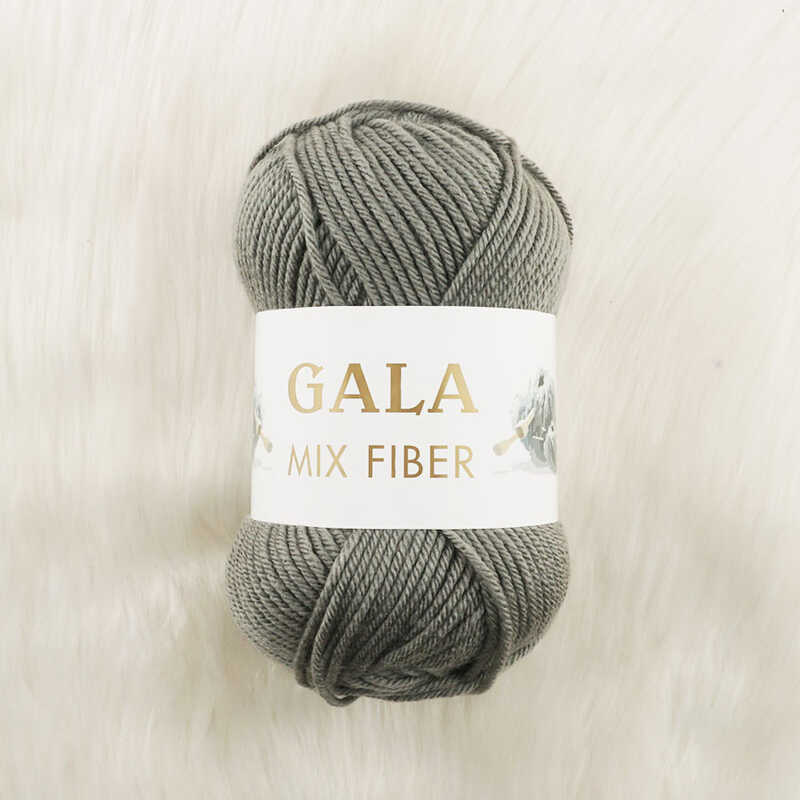 Gala Mıx Fıber Sis Gri Akrilik Örgü İpi 100 Gr