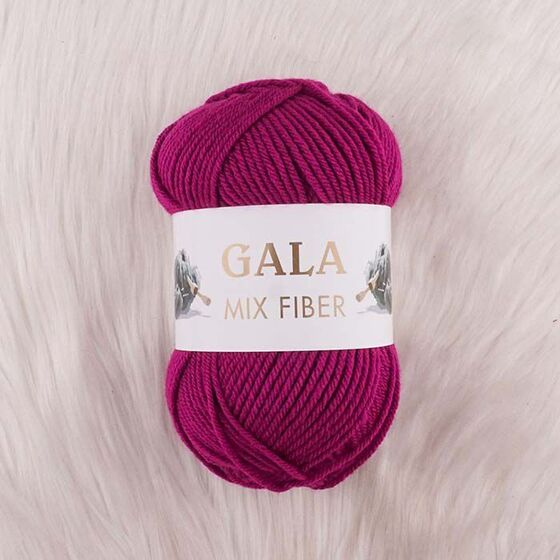 GALA MIX VIOLET ACRYLIC KNITTING YARN 100 GR