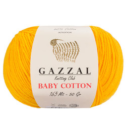 GAZZAL BABY COTTON KNITTING YARN - Thumbnail