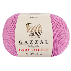 GAZZAL BABY COTTON KNITTING YARN - Thumbnail