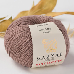 GAZZAL BABY COTTON KNITTING YARN - Thumbnail