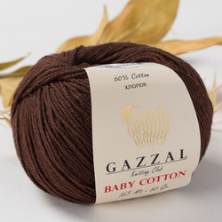 GAZZAL BABY COTTON KNITTING YARN - Thumbnail