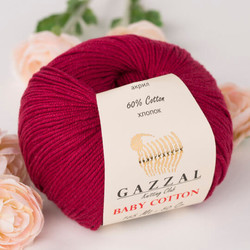 GAZZAL BABY COTTON KNITTING YARN - Thumbnail