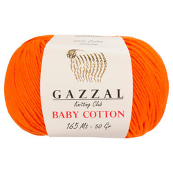 GAZZAL BABY COTTON KNITTING YARN - Thumbnail