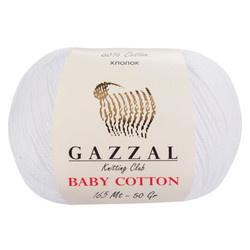 GAZZAL BABY COTTON KNITTING YARN - Thumbnail