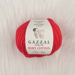 GAZZAL BABY COTTON KNITTING YARN - Thumbnail