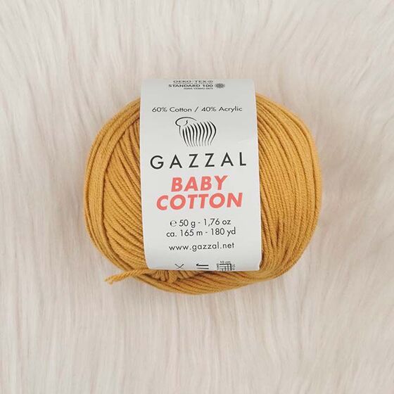 GAZZAL BABY COTTON KNITTING YARN