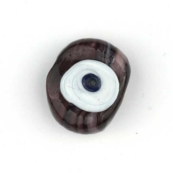 GLASS EVIL EYE BEAD 25 MM