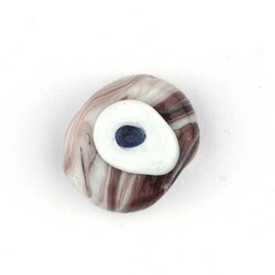 GLASS EVIL EYE BEAD 25 MM - Thumbnail