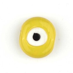 GLASS EVIL EYE BEAD 25 MM - Thumbnail