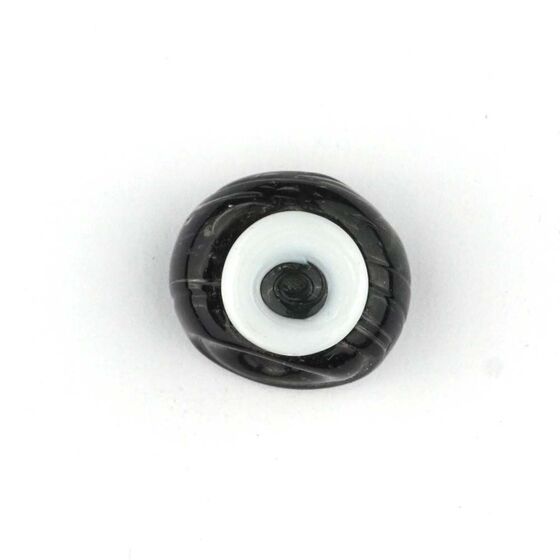  GLASS EVIL EYE BEAD 15 MM