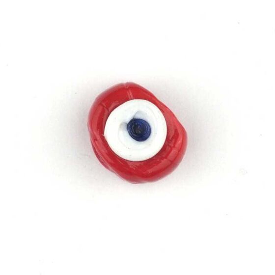  GLASS EVIL EYE BEAD 15 MM