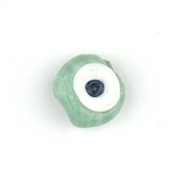  GLASS EVIL EYE BEAD 15 MM - Thumbnail