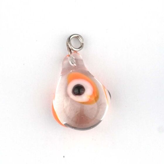 GLASS EVIL EYE BEAD 12 MM