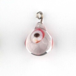 GLASS EVIL EYE BEAD 12 MM - Thumbnail