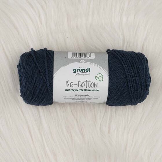 GRÜNDL RE-COTTON 100 GR. NO:09 LACİVERT