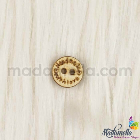 HAND MADE WOODEN BUTTON