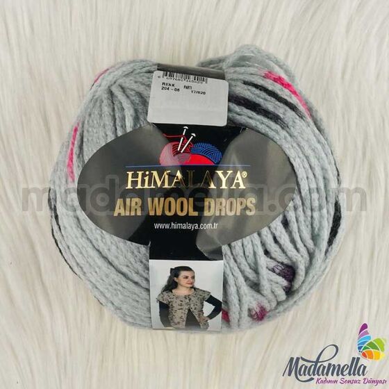 HIMALAYA AIR WOOL DROPS KNITTING YARN