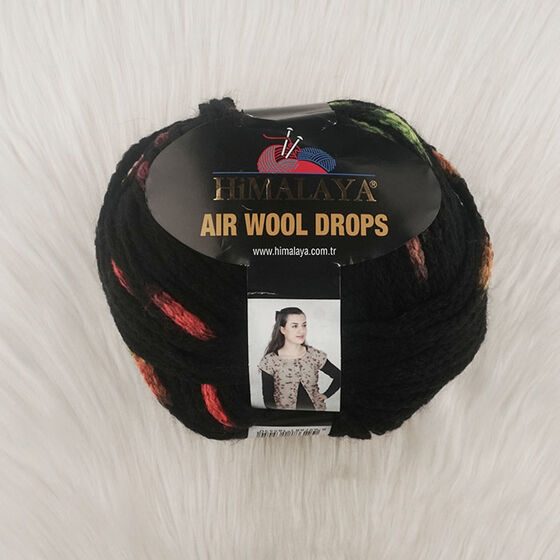 HIMALAYA AIR WOOL DROPS KNITTING YARN