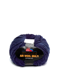 HIMALAYA AIR WOOL MULTI KNITTING YARN - Thumbnail