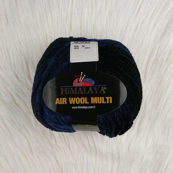 HIMALAYA AIR WOOL MULTI KNITTING YARN