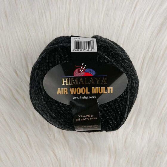 HIMALAYA AIR WOOL MULTI KNITTING YARN