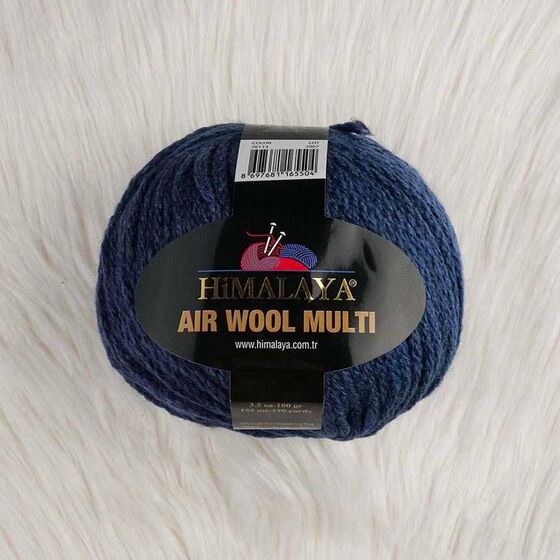 HIMALAYA AIR WOOL MULTI KNITTING YARN