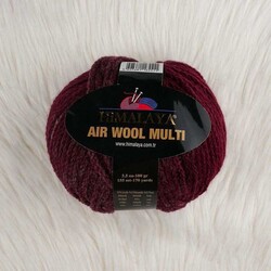 HIMALAYA AIR WOOL MULTI KNITTING YARN - Thumbnail