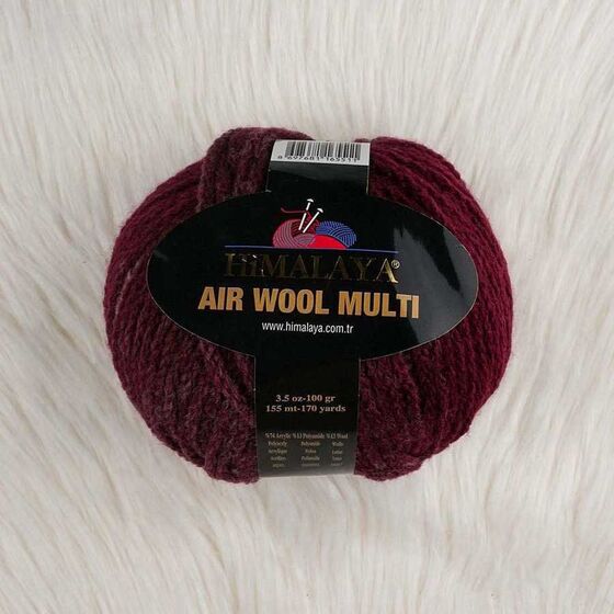 HIMALAYA AIR WOOL MULTI KNITTING YARN