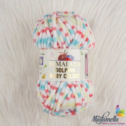 HIMALAYA DOLPHIN BABY COLORS KNITTING YARN - Thumbnail