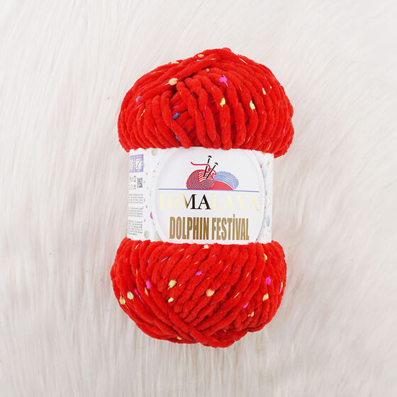 HİMALAYA DOLPHİN BABY FESTİVAL ÖRGÜ İPİ 100 GR. 100 MT.