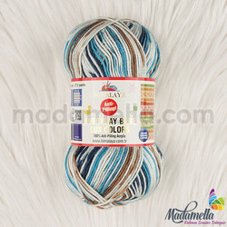 HIMALAYA EVERYDAY BABY LUX COLORS KNITTING YARN - Thumbnail