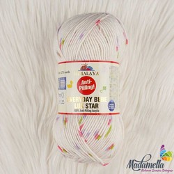 HIMALAYA EVERYDAY BABY LUX STAR KNITTING YARN - Thumbnail