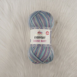 HIMALAYA EVERYDAY PLAID BABY KNITTING YARN - Thumbnail