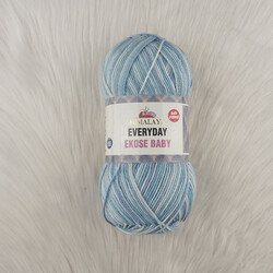 HIMALAYA EVERYDAY PLAID BABY KNITTING YARN - Thumbnail