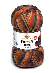 HIMALAYA EVERYDAY PLAID KNITTING YARN - Thumbnail