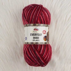 HIMALAYA EVERYDAY PLAID KNITTING YARN - Thumbnail