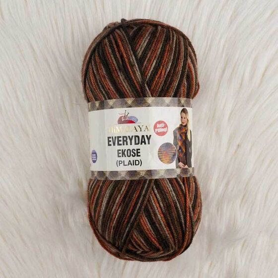 HIMALAYA EVERYDAY PLAID KNITTING YARN