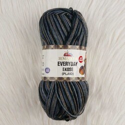 HIMALAYA EVERYDAY PLAID KNITTING YARN - Thumbnail